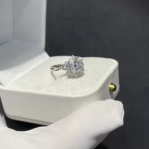18K Gold Lab-Grown Diamond Ring — 1.176 ct — view 1