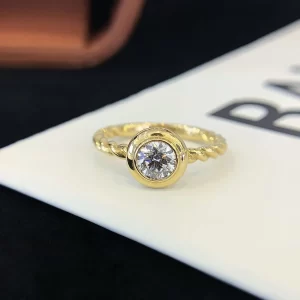 18K Gold Lab-Grown Diamond Ring — 0.54 ct — view 1