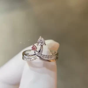 18K Gold Lab-Grown Diamond Ring — 0.23 ct — view 1