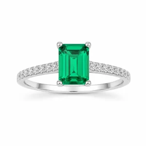 925 Sterling Silver Colored Gemstone Ring — view 1
