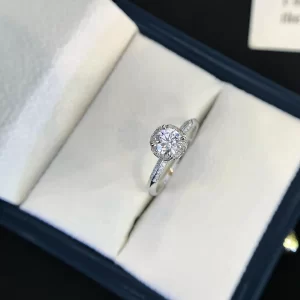 18K Gold Lab-Grown Diamond Ring — 0.54 ct — view 1