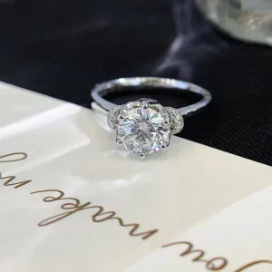 18K Gold Lab-Grown Diamond Ring — 1.18 ct — view 1
