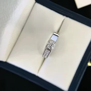 18K Gold Lab-Grown Diamond Ring — 0.5 ct — view 1