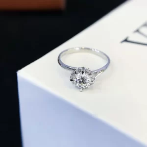 18K Gold Lab-Grown Diamond Ring — 0.530 ct — view 1