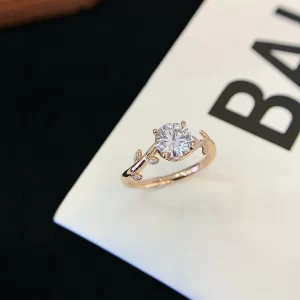 18K Rose Gold Lab-Grown Diamond Ring — 1.057 ct — view 1
