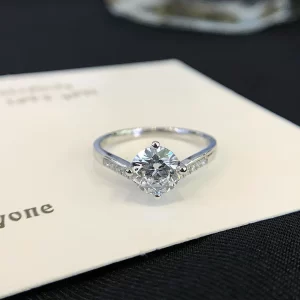 18K Gold Lab-Grown Diamond Ring — 1.02 ct — view 1