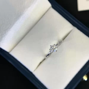 18K Gold Lab-Grown Diamond Ring — 0.40 ct — view 1