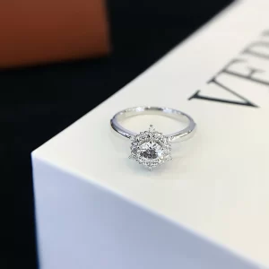 18K Gold Lab-Grown Diamond Ring — 0.57 ct — view 1