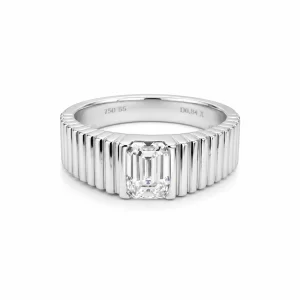 PT950 Platinum Lab-Grown Diamond Ring — 1.00 ct — view 1
