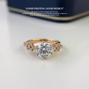 18K Gold Lab-Grown Diamond Ring — 1.34 ct — view 1