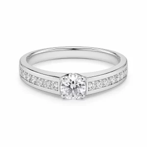 18K Gold Lab-Grown Diamond Ring — 0.40 ct — view 1