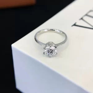 PT950 Platinum Lab-Grown Diamond Ring — 1.09 ct — view 1