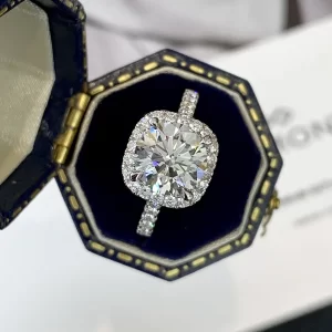 18K Gold Lab-Grown Diamond Ring — 2.07 ct — view 1