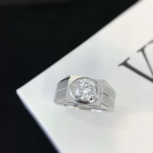 18K Gold Lab-Grown Diamond Ring — 1.08 ct — view 1