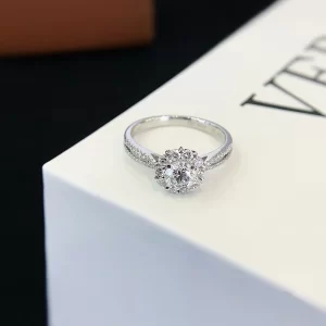 18K Gold Lab-Grown Diamond Ring — 0.5 ct — view 1