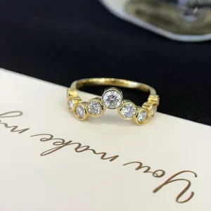 18K Gold Lab-Grown Diamond Ring — 0.53 ct — view 1