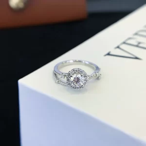 18K Gold Lab-Grown Diamond Ring — 0.50 ct — view 1