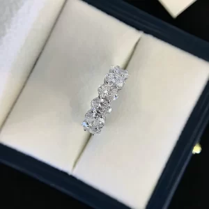 18K Gold Lab-Grown Diamond Band — 1.862 ct — view 1