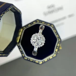 18K Gold Lab-Grown Diamond Ring — 0.5 ct — view 1