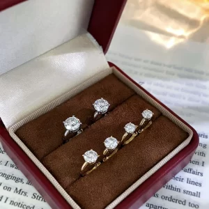 18K Gold Lab-Grown Diamond Earrings — 2.02 ct — view 1