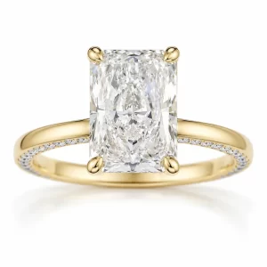 14K Gold Lab-Grown Diamond Ring — 2.010 ct — view 1